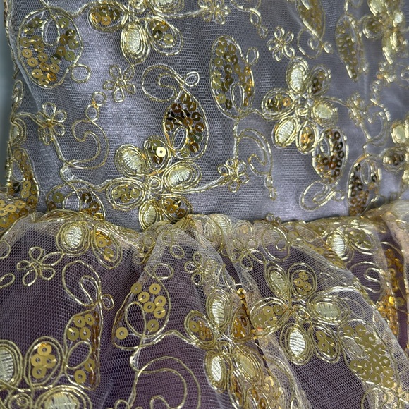 Purple Pointe leotard Tutu Dress Dance Costume Large - Picture 4 of 10